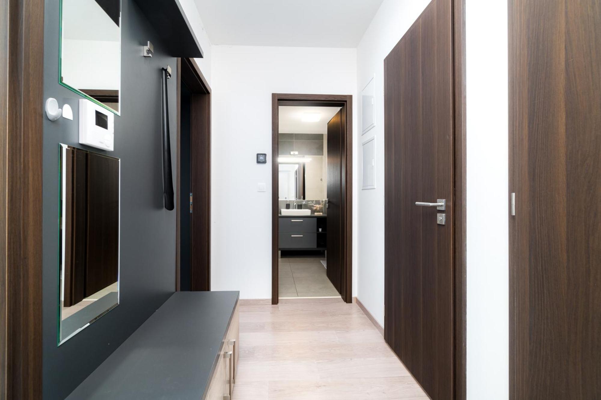 Bnb New Beautiful Apartment In The Center Of Ostrava With Option Garage Parking エクステリア 写真