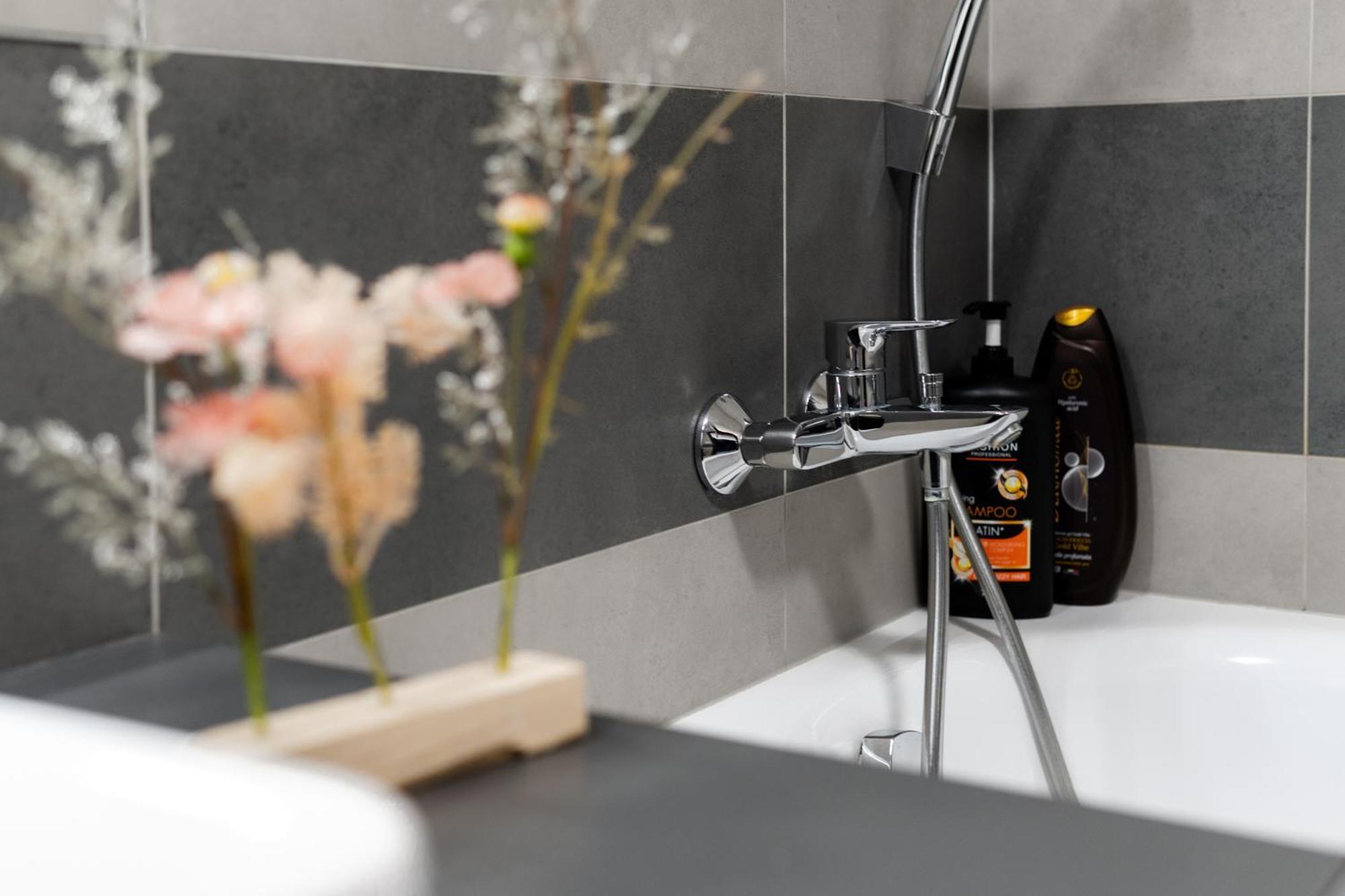 Bnb New Beautiful Apartment In The Center Of Ostrava With Option Garage Parking エクステリア 写真